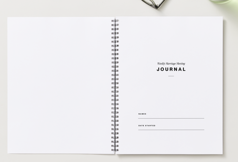 Digital Edition: Weekly Marriage Meeting Journal™