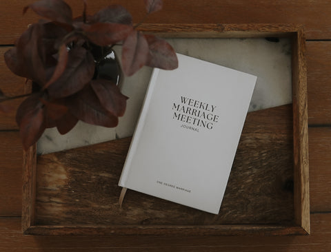 Weekly Marriage Meeting Journal™ (One Year Guide)